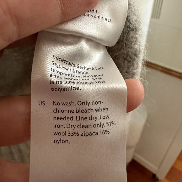 COS Gray Crew Neck Sweater - Picture 3 of 3